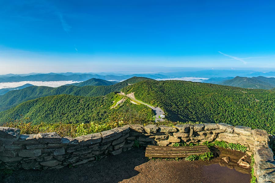 Craggy Gardens overlook